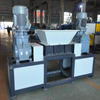 Mobile 15hp Tire Shredder, 600 Model, Scrap Tire Recycling Machine (40 Mesh)