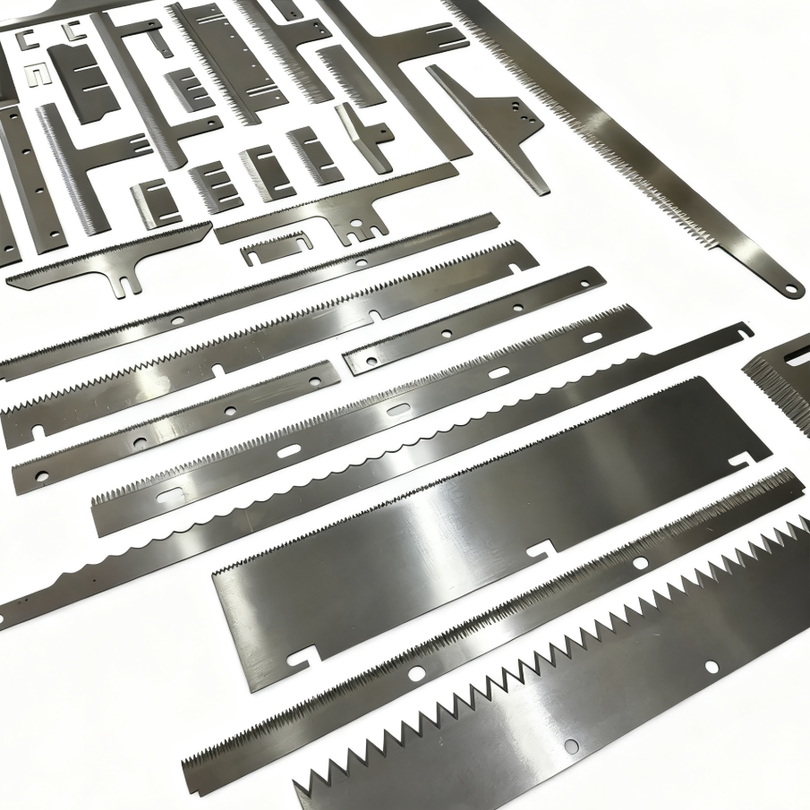 Industrial Grade Ultra-Durable Multi-Tooth Serrated Blades with Precision-Ground Edges for High-Speed Corrugated Cardboard & Heavy-Duty Carton Fast Slitting Operations 