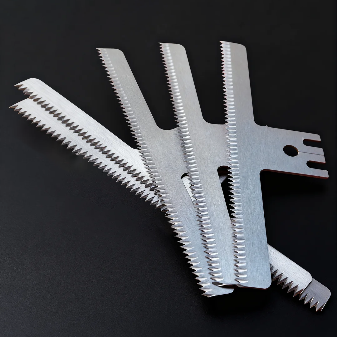 T-Type Blade Easy-Tear Stainless Steel Teeth Cutter VFFS Blades HFFS Blades Sealing Durable Core Bearing Component