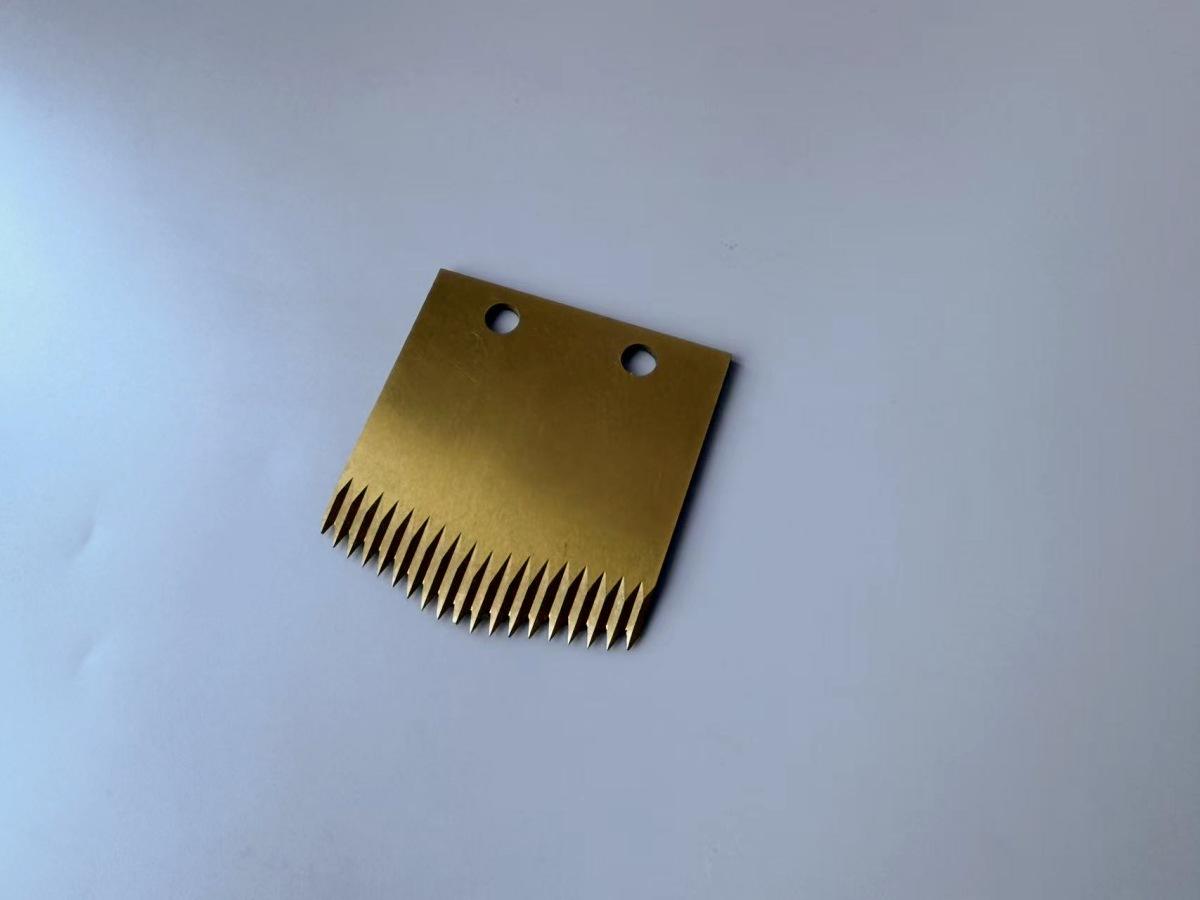 New Condition Durable Reliability Serrated Blade Tooth Saw Knife for Industrial Blades Cheap Packaging Machine Parts