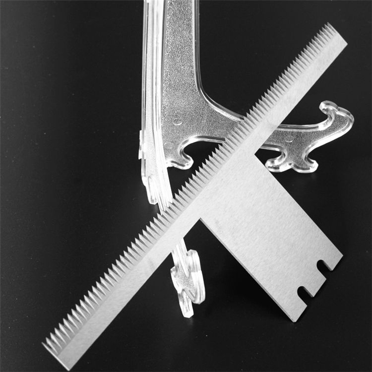 Multivac Packaging Machine Blade/Serrated Sealing Knife T-Shaped Shape High Speed Carbon Steel Packaging Machine Industrial Blades