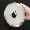 Premium Round Slicer Blades Fish Meat Cutting Knife Serrated Chopper Blade for Food Machine Parts