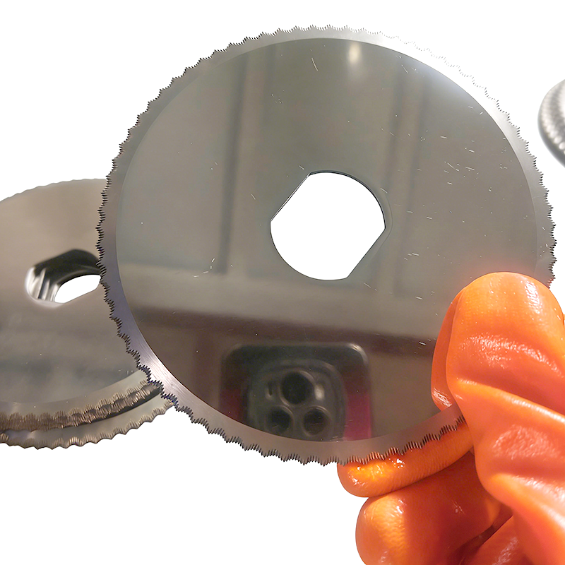 High Efficiency Fast Cutting Round Slaughtering Blade for Meat Production Line