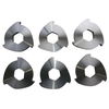 Tire rubber shredder blades special shredding knives for waste tire recycling