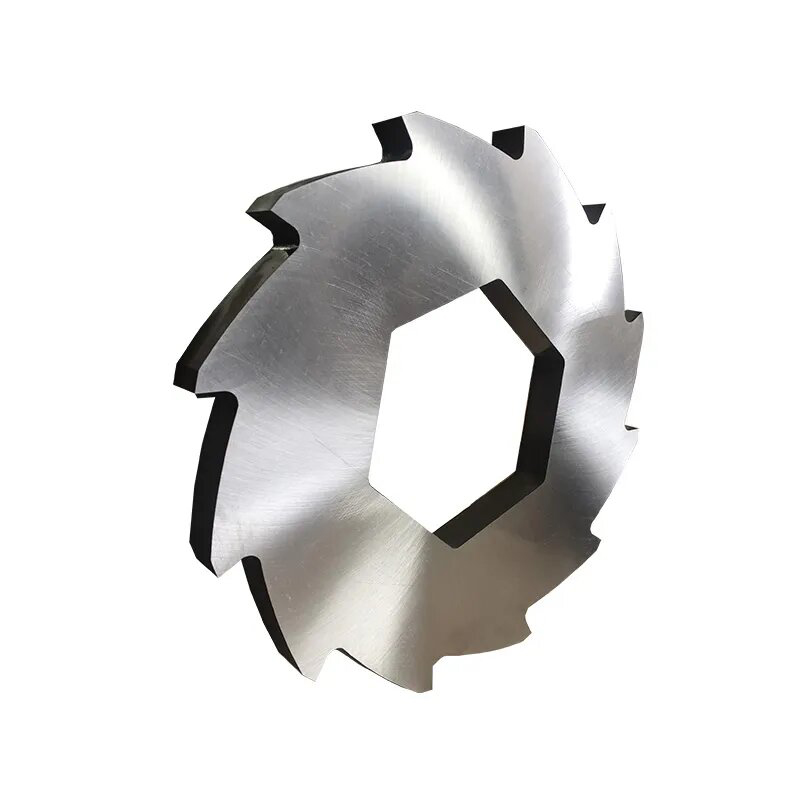 SKD-11 Shredder Blades Dual Shaft Wear Resistant Metal Plastic Shredder Blade
