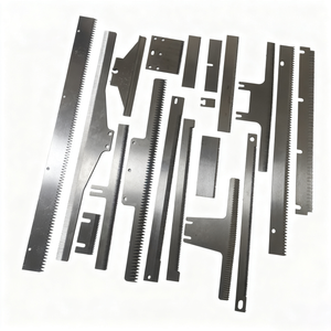 Custom T-Shaped Industrial Blade for Packaging Sealer Knife Straight Serrated Cutting Edge for Food & Packing Machine Blades Hot-formed Punching Knife