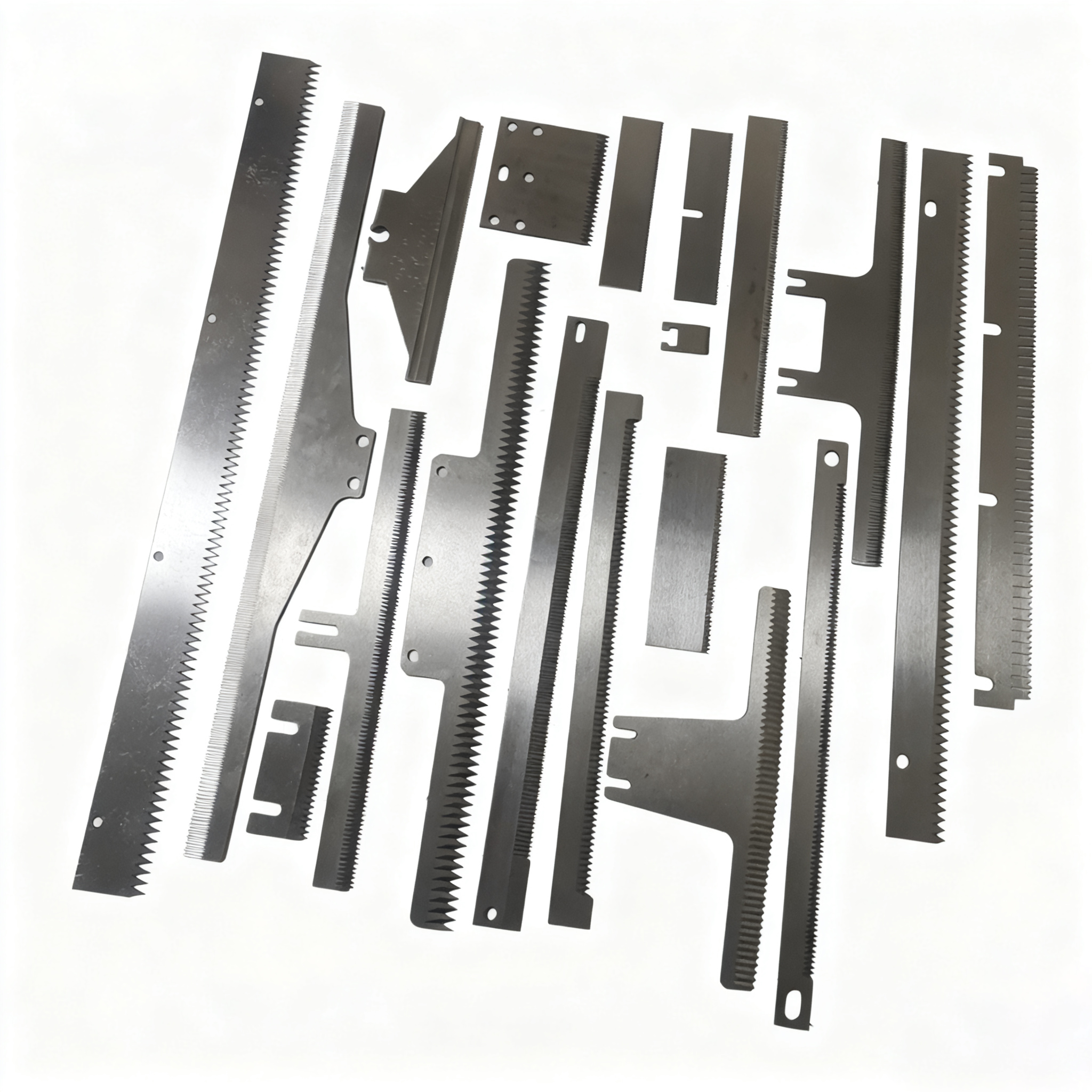 Industrial Grade Ultra-Durable Multi-Tooth Serrated Blades with Precision-Ground Edges for High-Speed Corrugated Cardboard & Heavy-Duty Carton Fast Slitting Operations 