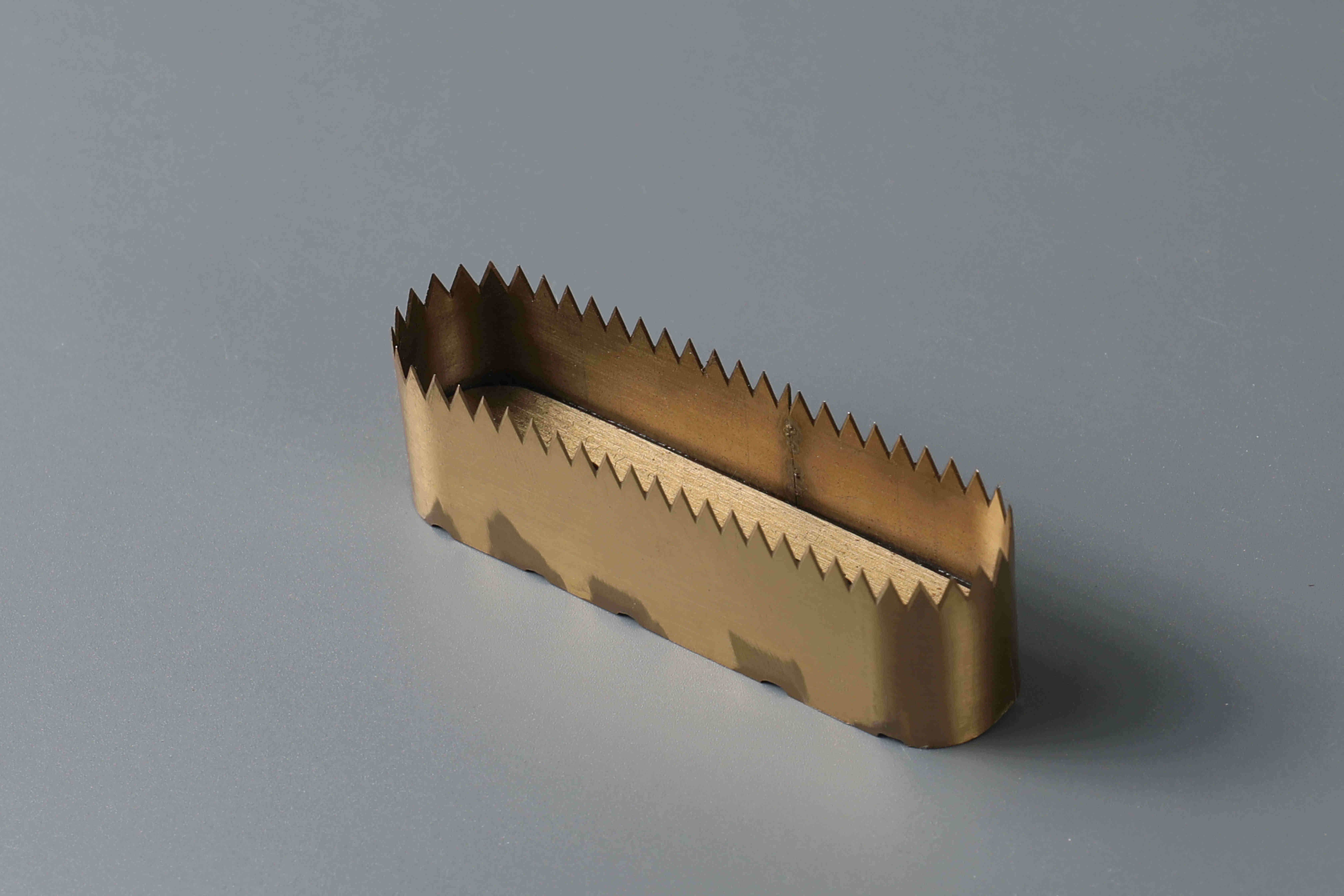 Customizable Industrial Blades Packaging Machine Toothed Knives Various Types for V-Shaped Easy-Tear Cut Packaging