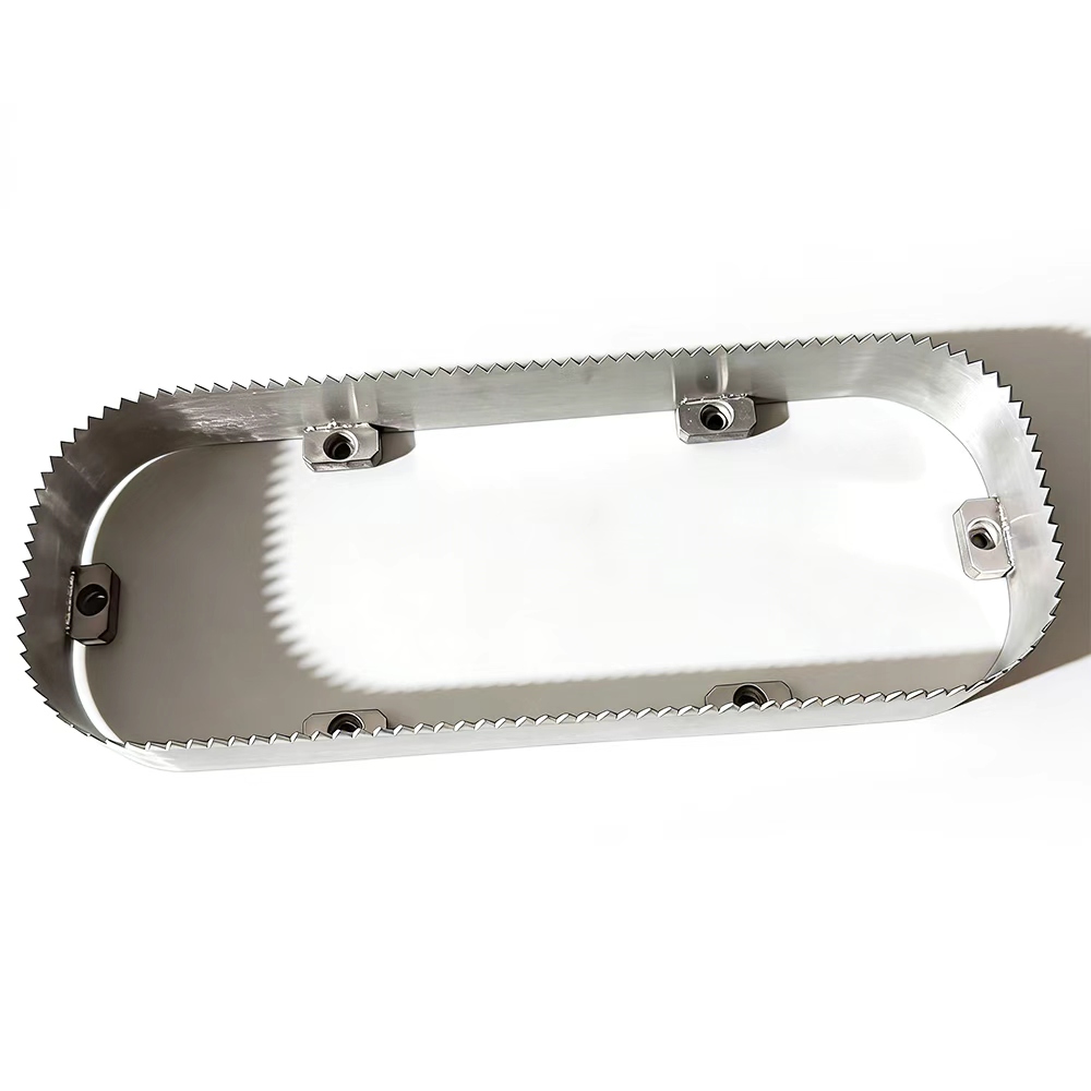 High Quality 2026 Toothed Blade Industrial Blade Zigzag Knife Long Serrated Film Perforating Blade for Packaging in Best Price