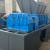 Twin-Shaft Waste Plastic Crusher Scrap Car & Metal Shredding Machine PP Material Recycling Equipment