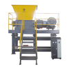 High Efficiency Shredder Can Be Used to Deal with Rubber Plastic Wood Chips Metal Paint Roller Single Axis Double Axis Four Axis