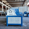 High-efficiency Dual-shaft Shredder for Recycling Kitchen Waste Paper, Cardboard, Wood, Metal, and Hard Disk Shredders.