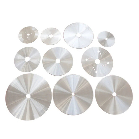 High Sharpness Double-Sided Ground Circular Slitting Blade for Textile & Fabric Slitting