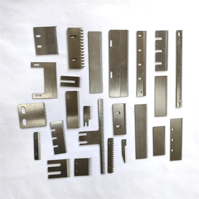 Industrial-Grade High-Carbon Steel Precision-Serrated Edge Wear-Resistant Rust-Proof Packaging Machine Slitting Blade