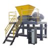 High Efficiency Shredder Can Be Used to Deal with Rubber Plastic Wood Chips Metal Paint Roller Single Axis Double Axis Four Axis