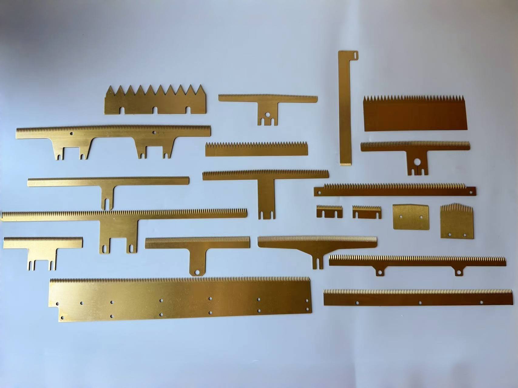 Heavy Duty Stainless Steel Packaging Knife Blade for Food Packaging and Sealing Machines