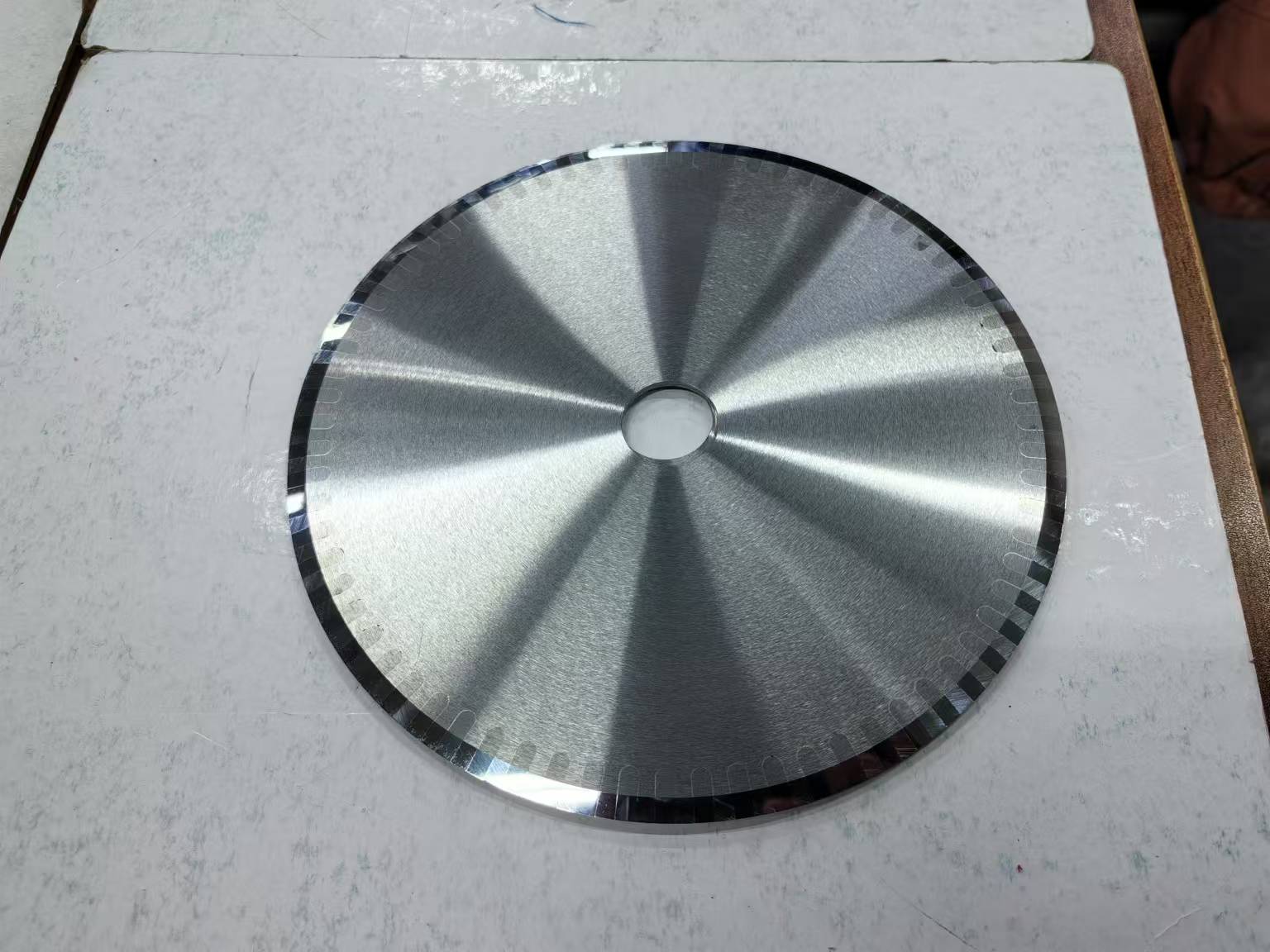 Food Grade Stainless Steel Circular Blade for Meat Vegetable Bread Cutting