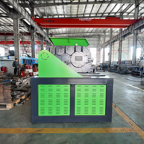 Commercial Tire Shredder and Plastic Shredder Large-Scale Dual-Shaft Shredder