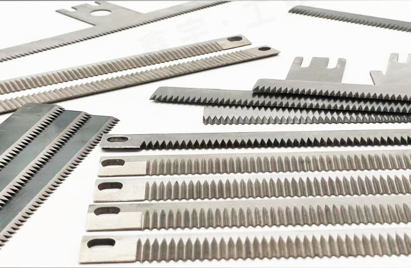 Customized Packaging Machine Blades/Sealing Machine Knives/Straight Serrated Toothed Cutting Blade