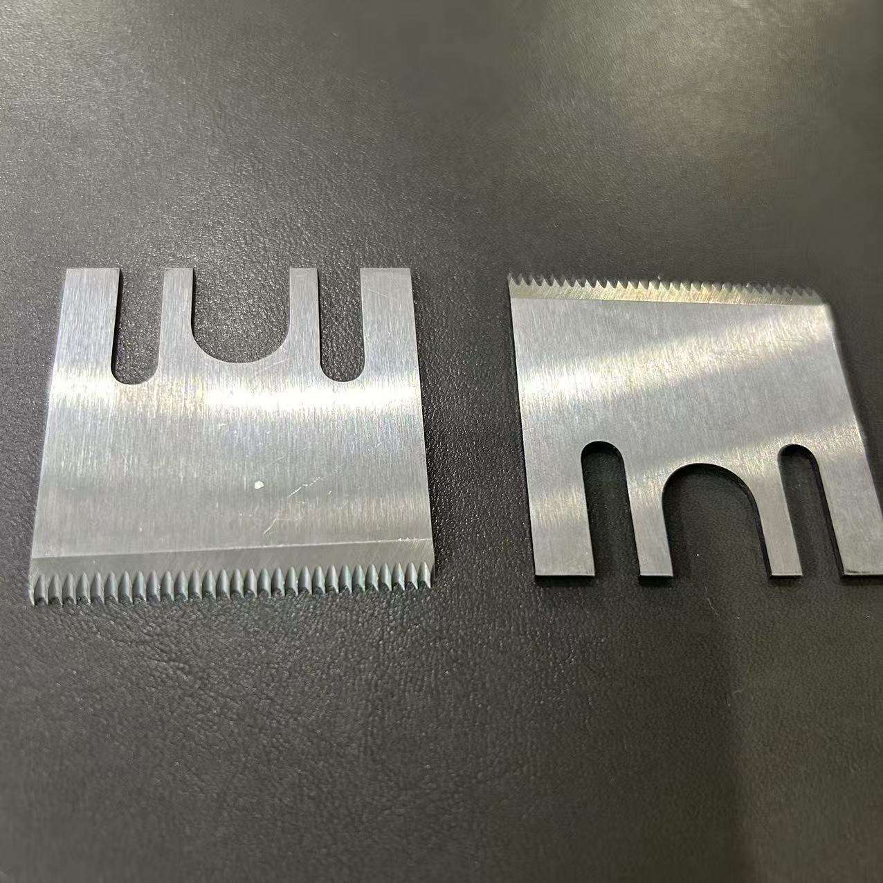 Factory Good Quality Packaging Machine Unconventional Size Slitting Serrated Blade for Packing Plastic