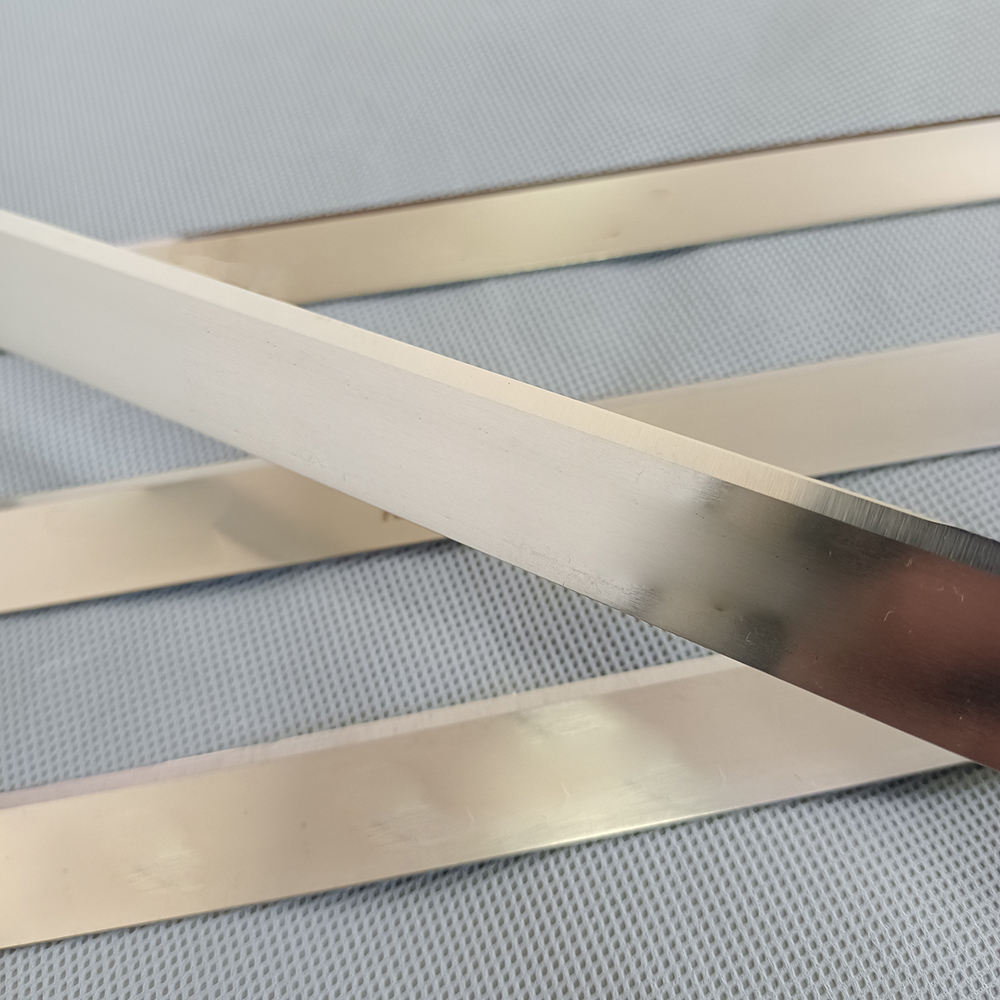 Sharp Food Grade Peeling Machine Blades Stainless Steel Meat Peeling Blades for Removing Pork And Beef Skin Blades