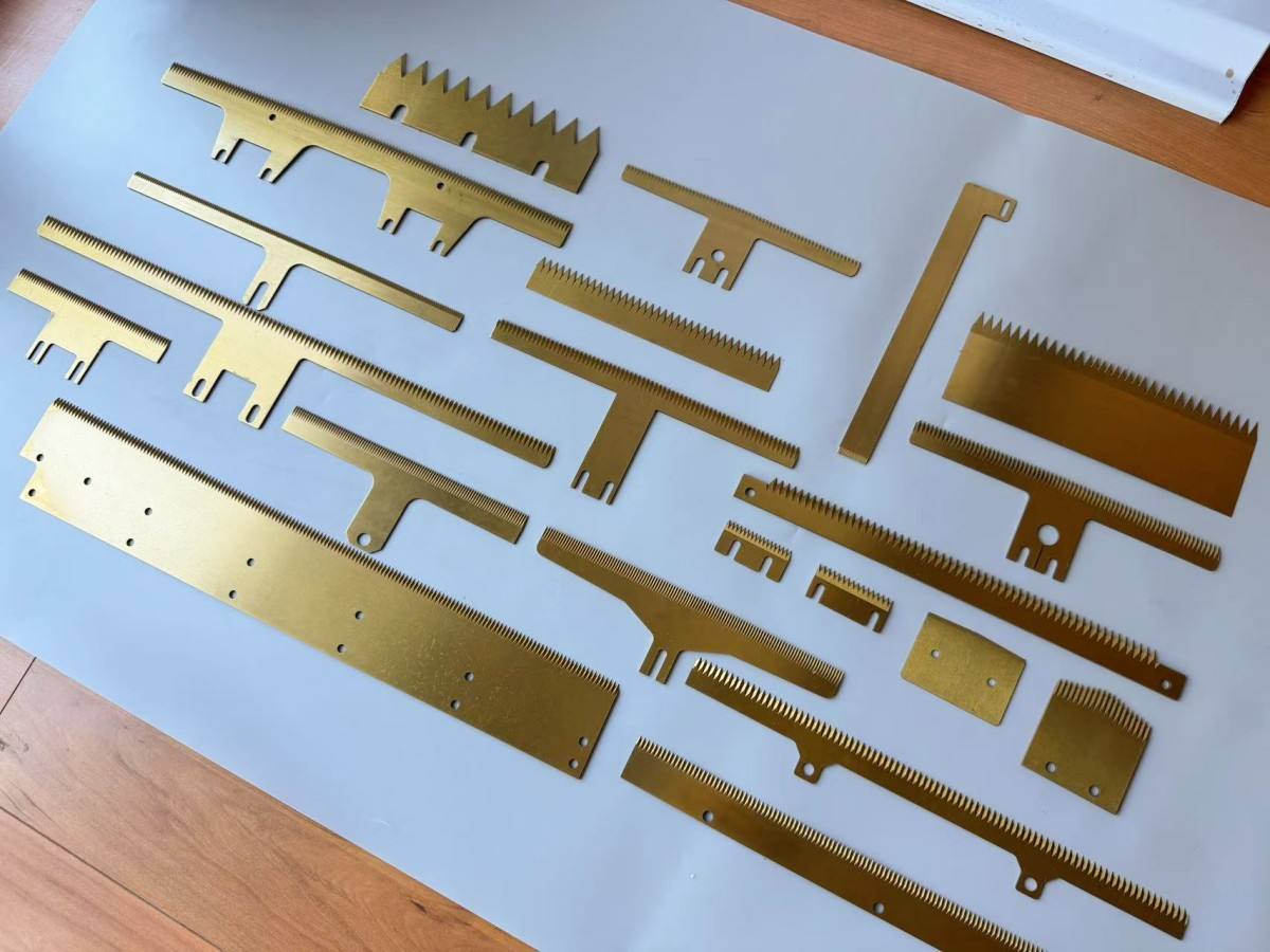 New Condition Durable Reliability Serrated Blade Tooth Saw Knife for Industrial Blades Cheap Packaging Machine Parts