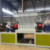 Heavy Duty Industrial Shredder with Blades for Hard Plastic and Rubber Block Crushing