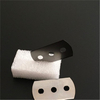 Carbon Steel Round-head 3 Hole Mechanical Razor Blade for Foil Wrapper Cutter