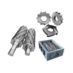 Tire rubber shredder blades special shredding knives for waste tire recycling