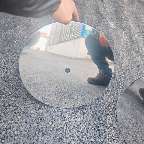 Food Safe Mirror Finish Circular Cutter Blade for Bakery & Frozen Food Slicer