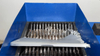Powerful Double Shaft Shredder for Plastic Rubber Metal Scrap Paper Cardboard Shredder for Office & Industrial Waste