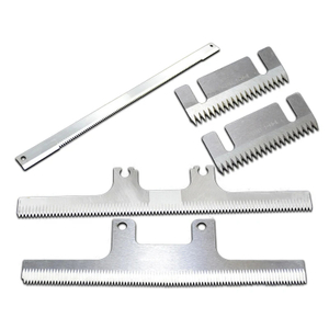 Industrial Grade Ultra-Durable Multi-Tooth Serrated Blades with Precision-Ground Edges for High-Speed Corrugated Cardboard & Heavy-Duty Carton Fast Slitting Operations 
