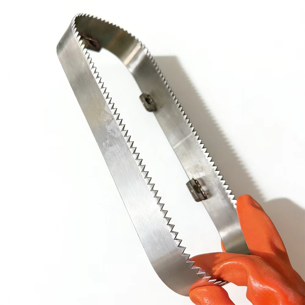 High Quality 2026 Toothed Blade Industrial Blade Zigzag Knife Long Serrated Film Perforating Blade for Packaging in Best Price