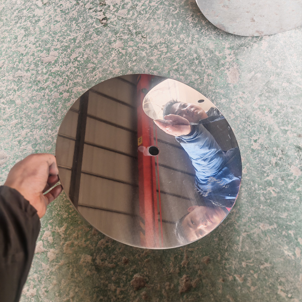 Food Safe Mirror Finish Circular Cutter Blade for Bakery & Frozen Food Slicer