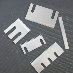 Reinforced Structure High Strength Toothed Serrated Blade for Heavy Load Industrial Packaging and Cutting Systems