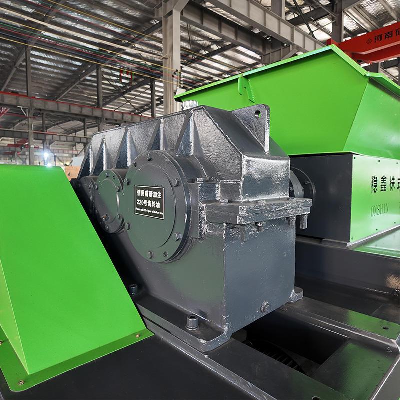 Commercial Tire Shredder and Plastic Shredder Large-Scale Dual-Shaft Shredder