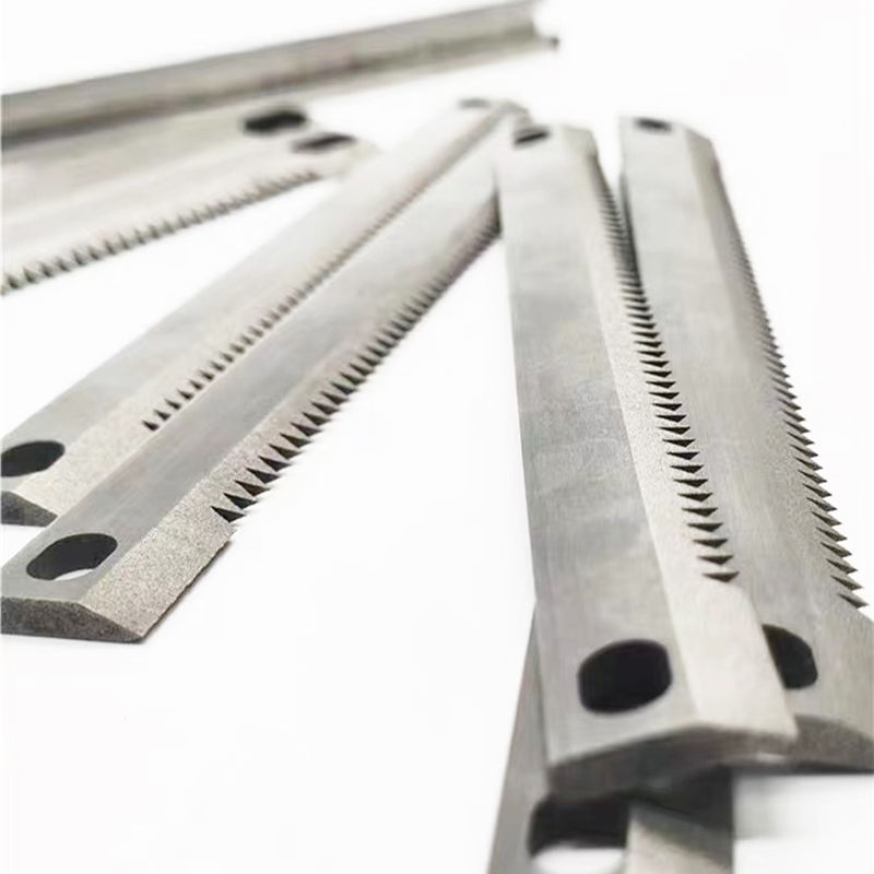 Customized Packaging Machine Blades/Sealing Machine Knives/Straight Serrated Toothed Cutting Blade