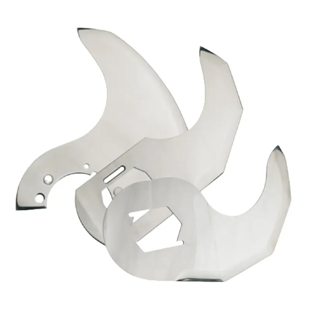 Customized Industrial Food Processing Blades with Rust Proof Design