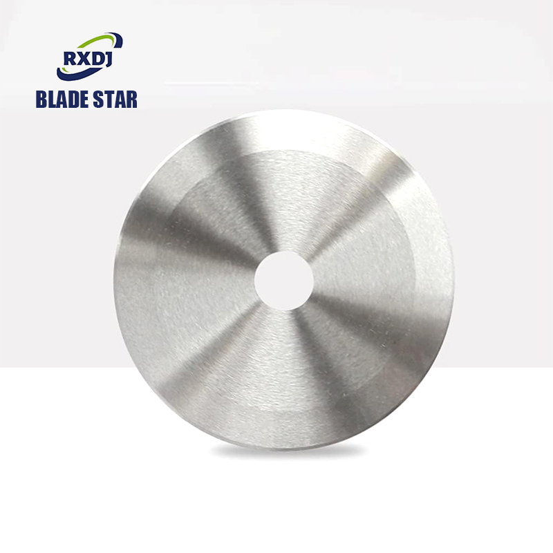 High Sharpness Double-Sided Ground Circular Slitting Blade for Textile & Fabric Slitting