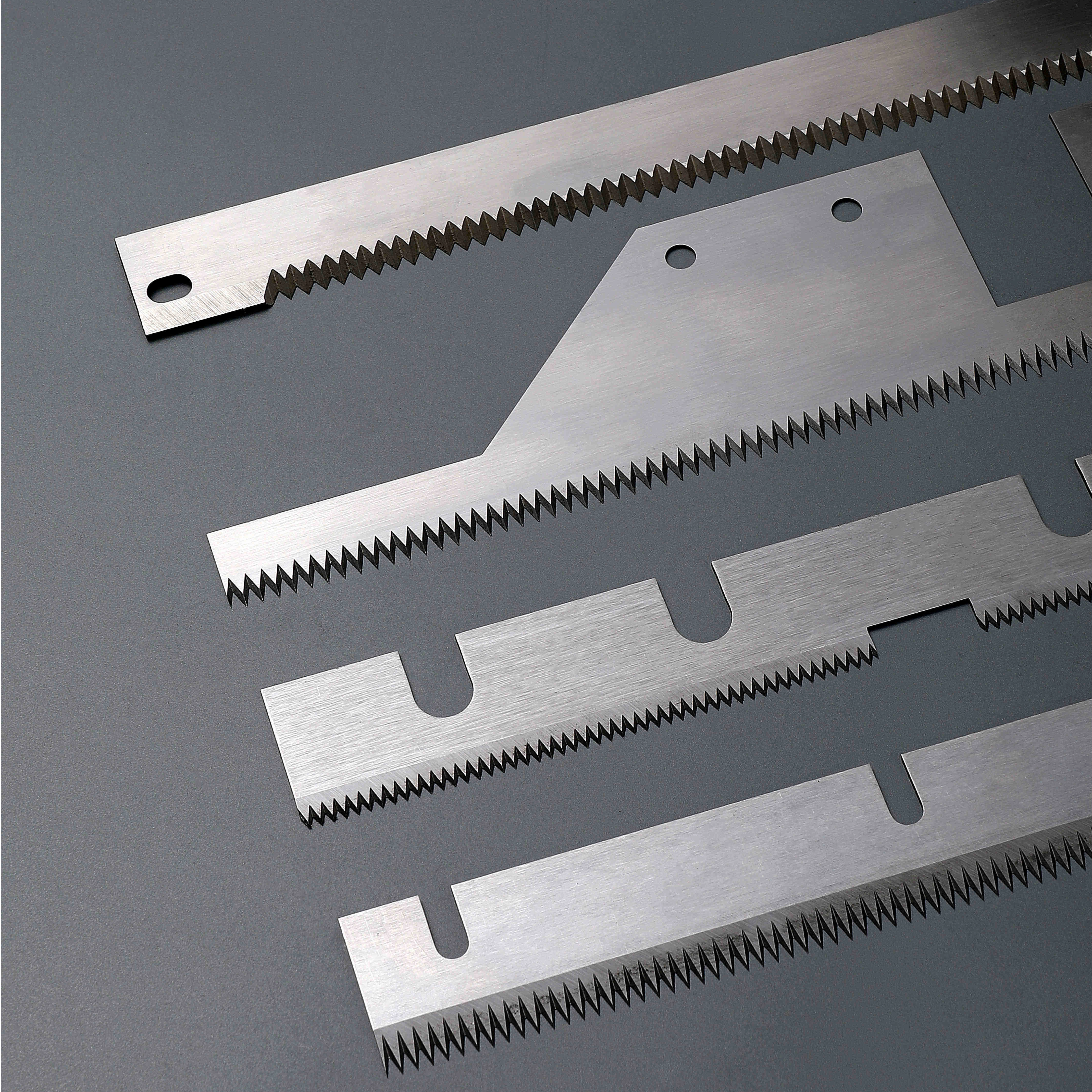 Thin Toothed Steel Industrial Round Blades with for Sharp Edges for Packaging Machines