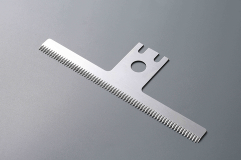 T-Type Blade Easy-Tear Stainless Steel Teeth Cutter VFFS Blades HFFS Blades Sealing Durable Core Bearing Component