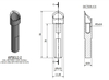 Industrial Punch Knives, Tools, & Die Blades Thermoforming Punch Blades Air Punches/Punching Plugs