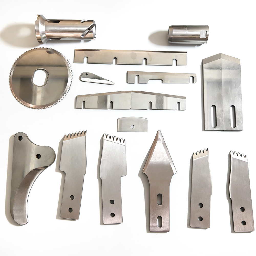 Poultry cutting blades geometry and edge profiles
